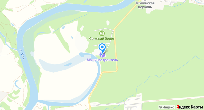 Санаторий Машиностроитель на карте