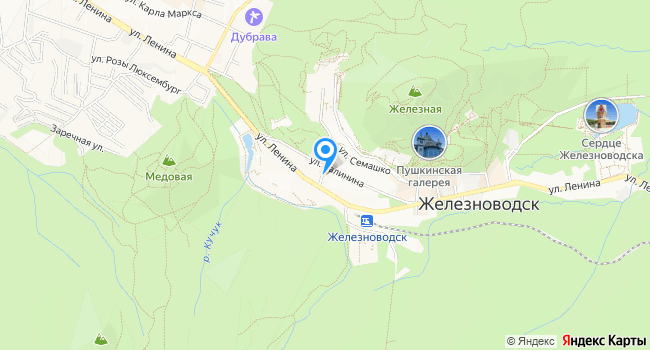 Санаторий Славяновский исток на карте