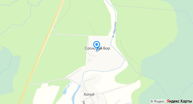 Санаторий Сосновый бор на карте